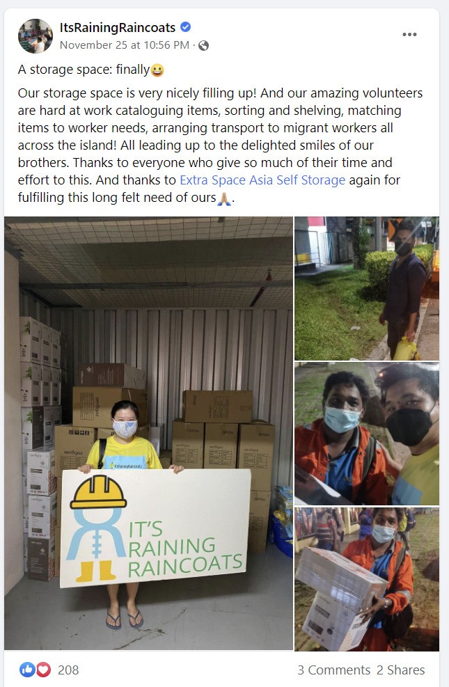 ItsRainingRaincoat Facebook