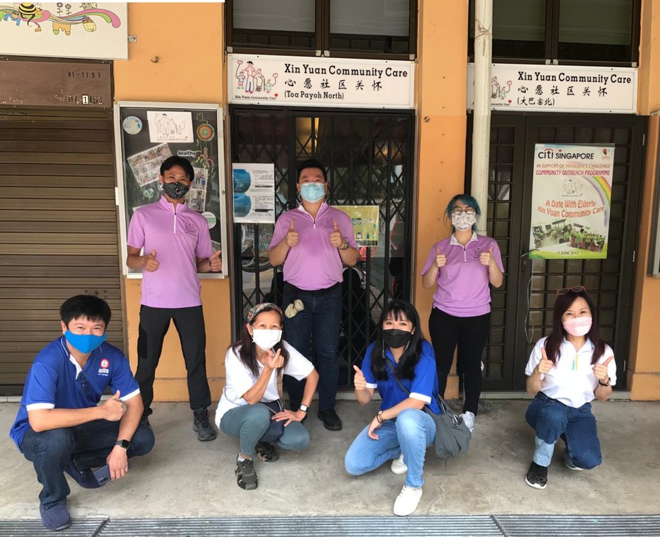 Extra Space x Xin Yuan Community Care Bringing smiles with a special food package delivery